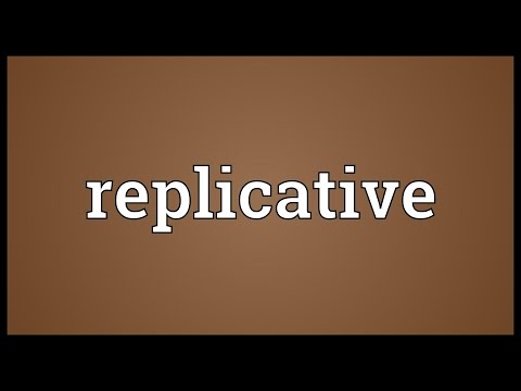 Header of replicative