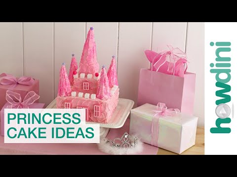  Birthday Cake on Princess Castle Cake   How To Make A Birthday Castle Cake W