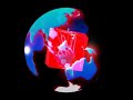 3D Animation - Blender - Spinning Globe and Spinning Cube Semi - Transparent