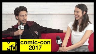 Nat Wolff & Margaret Qualley on ?Death Note? Themes & Screams | Comic-Con 2017 | MTV