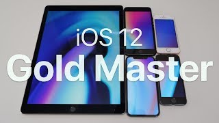 iOS 12 GM - What's New?