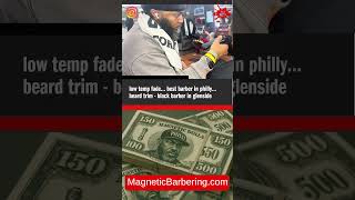 Low Temp Fade... Best Barber In Philly... Beard Trim - Black Barber In Glenside