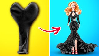 RICH VS BROKE DIY DOLL MAKEOVER || Cute Tiny Crafts & Transformation Hacks by 12