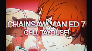 Chu, Tayousei. (English Cover)「Chainsaw Man ED 7」【Will Stetson】「ちゅ、多様性。」