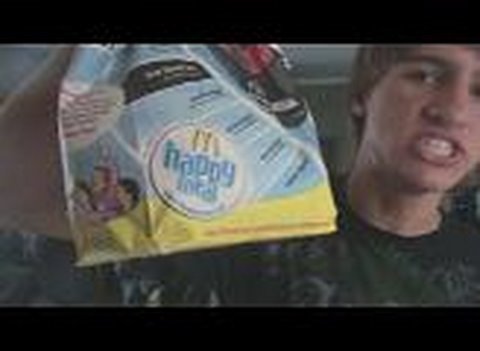 Eating A Blended Happymeal