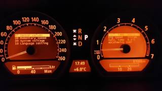 Bmw 750i e65 N62 V8 engine idling. Very smooth and quiet idle. After changing va