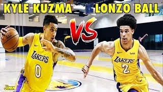 Lonzo Ball 1-on-1 against Kyle Kuzma | WHO WON?
