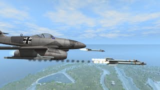 Guided Missile Strike Testing | BeamNG.drive