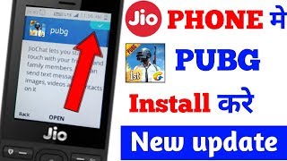 How to install pbug gam in jio phone || jio phone me pubg game kaise khele || jio phone new update