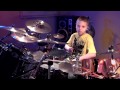"Panic Attack, Dream Theater" Avery Molek, 8 year old Drummer