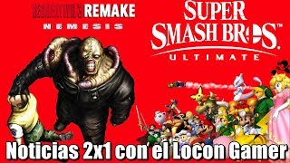 Super Smah Bros Ultimate podría tener DLC | Capcom coquetea con un Resident Evil 3 Remake Super Smah Bros Ultimate podría tener DLC | Capcom coquetea con un Resident Evil 3 Remake