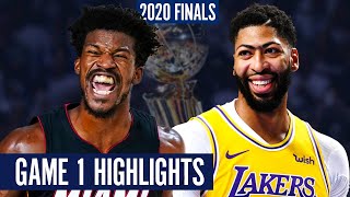 Heat Vs Lakers Game 1 - Full Highlights 2020 Nba Finals