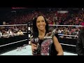 WWE Paige DEBUT MATCH - 7/04/14 RAW