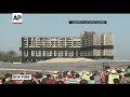 Raw: Hundreds Turnout for NYC Building Implosion Raw: Hundreds Turnout for NYC Building Implosion