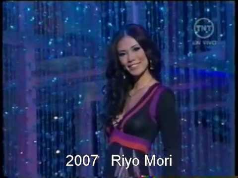 Miss Universe Evening Gown Competition from 1991 Lupita Jones to 2011 Leila