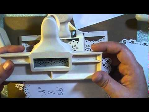 regular punches to punch around the page youtube martha stewart christmas paper punches