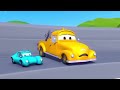 Carl el Super Camión y el Camión Monstruo en Auto City | Dibujos animados para niños