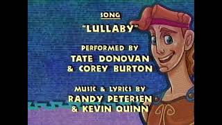 Disneys Hercules The Animated Series Zero To Hero End Credits 32 Anniversary