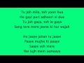 Saiyaara - Ek Tha Tiger Lyrics HD 720p