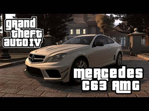 GTA IV Mods #18: Mercedes Benz C63 AMG Black Series