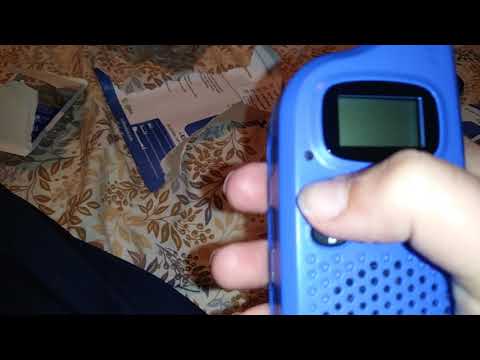 Unboxing the Midland T20 Walkie-Talkies. (Blue Version.)