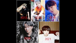 Evolution Of BTS Suga (2013 - 2020)  (Mv's Only)