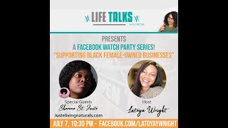Supporting Black Female-Owned Businesses - Juste Living Naturals with owner Sherene St. Juste.