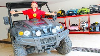 Ali̇ni̇n Yeni̇ Garaji Little Driver Ride On Cars