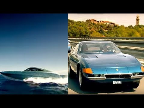 Ferrari Daytona vs. XRS 48 boat Part 2 - Top Gear - BBC