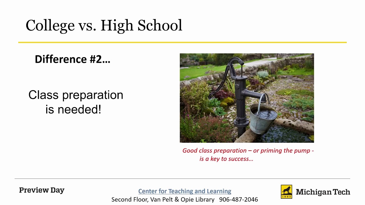 Preview image for The Classroom Experience and Expectations video