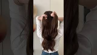 Waterfall Half-Up 0.5X Tutorial Newbies Ok Mini Claw Locks All Day