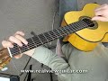 Guitar Lesson Beginner Classical Study #2