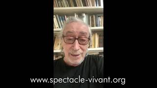Luis REGO - Message de soutien aux jeunes artistes du spectacle vivant