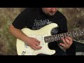 Rock and Blues Electric Guitar Solo Lesson - Building Speed guitar solo lick