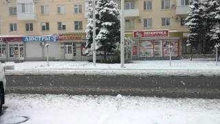 Видео Бендеры улица Суворова Весна 2017 Снег Ветер от Вася Вино, улица Суворова, Бендеры, Молдавия