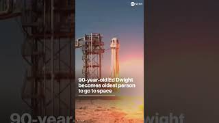 90-Year-Old Ed Dwight Becomes Oldest Person To Go To Space