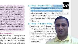 Lecture 3 Introduction to Micro Economics and Macro Economics Part 3