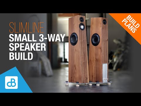 Small 3-Way Stereo Speaker Build - by SoundBlab