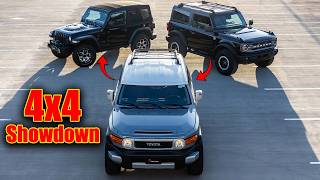 Toyota Fj Vs Bronco Vs Wrangler Shocking Winner