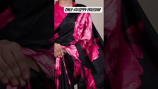 Saree Fabric Satin Silk Saree Work