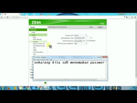 Cara Mengetahui Password Wifi Fiber Yang Lupa