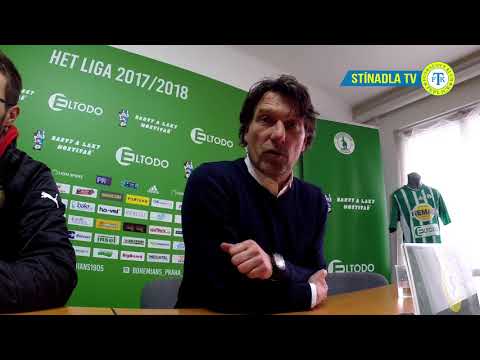 Tiskov konference po zpase na hiti Bohemians (18.3.2018)