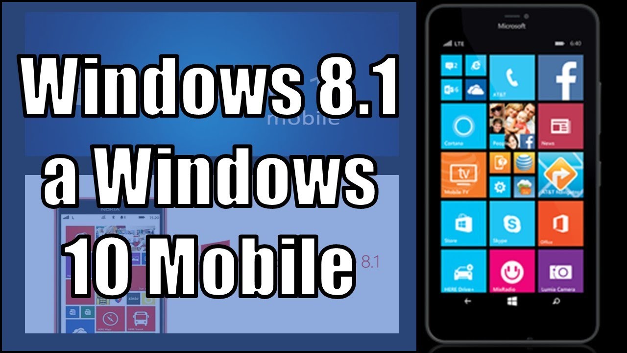 ¿Cómo actualizo a Windows 10 Mobile desde Windows Phone 8.1?