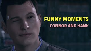 Detroit Become Human - Funny Moments with Connor and Hank