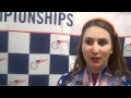 Dana Feiss talks about repeating as womens sprint national champion.MP4