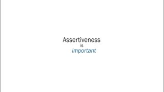 Benefits of assertiveness