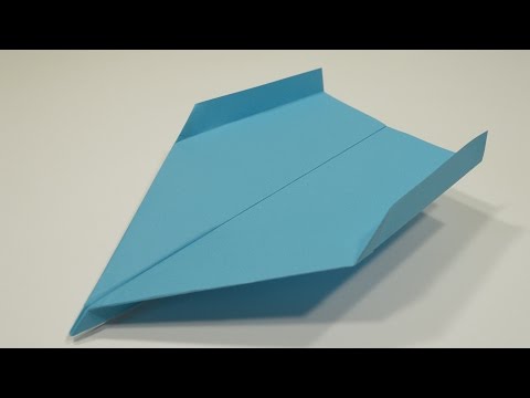 Как сделать из бумаги крутую летающий самолет Как сделать из бумаги крутую летающий самолет