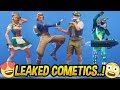 *NEW* Season 6 EMOTES & SKINS (Smooth Moves, Drop The Bass, Something Stinks...) - Fortnite