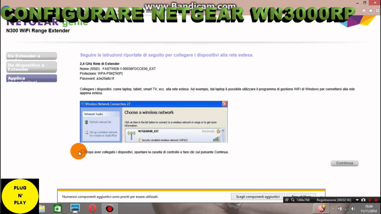 Come configurare NETGEAR WN3000RP ! WIFI RANGE EXTENDER - YouTube