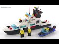 LEGO System 6483 Coastal Patrol police boat from 1994!